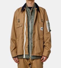 sacai carhartt ma-1 カーハート サカイ 23aw ファレル - メルカリ