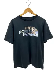 THE NORTH FACE (ザノースフェイス) グラフィックデザインロゴ Tシャツ 半袖 NT31602X XL ブラック メンズ/028