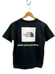 THE NORTH FACE (ザノースフェイス) S/S Back Square Logo Tee ショートスリーブバックスクエアーロゴ Tシャツ S ブラック ウィメンズ/028