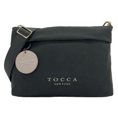 トッカ TOCCA リボン ウエストポーチ ボディーバッグ 黒 ブラック