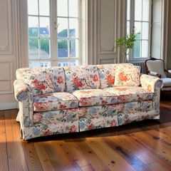 LAURA ASHLEY 2人掛け ソファ 花柄 クラシック 英国アンティーク