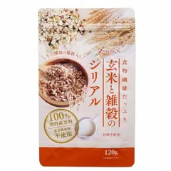 玄米と雑穀のシリアル 120g｜国産100％ 16種ブレンド 無添加 食物繊維たっぷり 朝食 シリアル 雑穀米 グラノーラ代替のサムネイル
