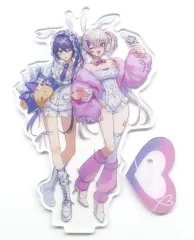 【中古】アクリルスタンド・アクリルパネル 【にじさんじ】ふわもち♀バニーアクリルスタンド 不破湊&剣持刀也(さじ) にじそうさく11/現実 のサムネイル
