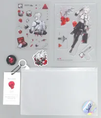 【中古】アクリルスタンド・アクリルパネル 【にじさんじ】アクリルスタンド＆グッズ5点セット 葛葉(Daken) にじそうさく11/BoxD