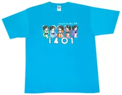 【中古】同人Tシャツ・衣装系 【艦隊これくしょん～艦これ～】401ちゃんコスプレTシャツ セルリアンブルー Lサイズ 伊401(藤崎ひかり) C86/French letter