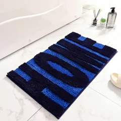 おしゃれ バスマット HOME 風呂 浴室 ラグ 脱衣所 洗面所 洗える 速乾 キッチン 玄関マット インテリア 雑貨 トイレマット おしゃれのサムネイル