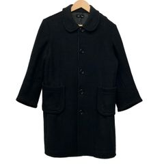 tricot COMMEdesGARCONS(토리코콤데가르손) 코트 사이즈 M 레이디스 미품 - TF-T019 블랙 긴팔/가을/겨울