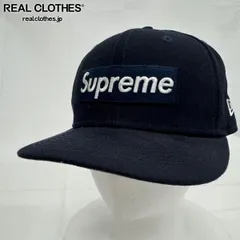Supreme×NEW ERA/シュプリーム×ニューエラ【21AW】New York Yankees Box Logo/ボックス ロゴ キャップ/帽子/ネイビー
