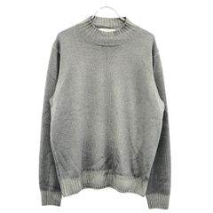 FILIPPO DE LAURENTIIS モックネックニットグレー52 - メルカリ