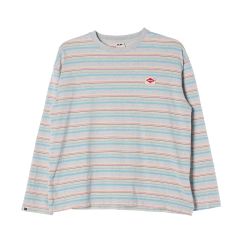DANTON ストライプ 長袖カットソー Sサイズ YELLOW - メルカリ