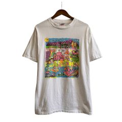 ☆超希少 90s Coca-Cola USA製 カラフルクマ 半袖 Tシャツ L - メルカリ