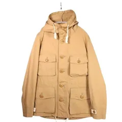 【中古B】メンズ46 ナイジェルケーボン マウンテンパーカー NIGEL CABOURN 20SS 8040030001 ベージュ コーティングコットン ミリタリー 送料無料のサムネイル