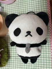 平成レトロ おじぱん カラビナ付き ぬいぐるみポーチ - メルカリ