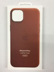 iPhone 14 レザーケース ゴールデンブラウン 純正品 未開封 - メルカリ