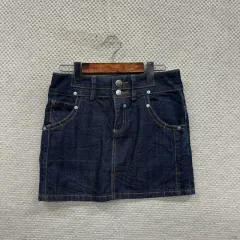 ドナカラン NEW YORK DKNY デニムスカート デニム ミニスカート 0 D01374のサムネイル