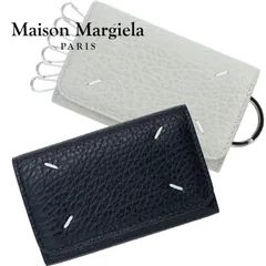 メゾンマルジェラ Maison Margiela キーケース 4ステッチ メンズ ギフトボックス付き レザー エンボス 6連キーリング キーホルダー 選べる2色 SA3UA0001のサムネイル