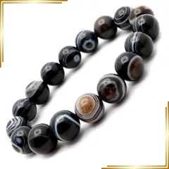 【新品】 天眼石 ブレスレット 12mm パワーストーン 天然石 レディース メンズ 数珠 アクセサリー 内径 約16.5cm 0