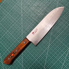 堺 龍神 牛刀 ステンレススチール 180mm 木製ハンドル - メルカリ