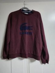 人気】LACOSTE ラコステ ビッグロゴ スウェット トレーナー サイズ4 