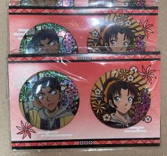 名探偵コナン 服部平次 遠山和葉 缶バッジ - メルカリ