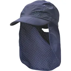 ノーザンカントリー northern country  TREKKING CAP(撥水生地使用) アウトドア 帽子 ＣＡＰ （tr9011-nv）、ネイビー