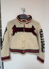 ヒステリックグラマー Hysteric Glamour カウチン ニット ジップアップ ジャケット 1のサムネイル