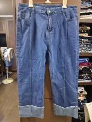 ロールアップデニムパンツ(3XL)
