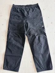 STUSSY コンバーチブル パンツ ブラック 32
