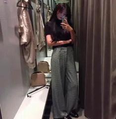 ZARAワイドパンツ