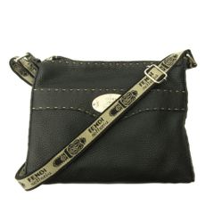 アニオナ AGNONA レザー ワンショルダーバッグ ハンドバッグ 茶