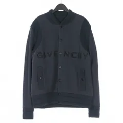 ジバンシィ GIVENCHY Embroidered Varsity Jacket エンブロイダリー バーシティジャケット ブルゾン 長袖 Ｌ ネイビー 紺 BM00R64YAD 国内正規のサムネイル