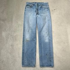 70s Levi's 517 フレアデニムパンツ 42TALON 裏ボタン2 - メルカリ