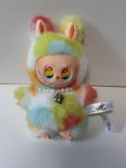 正規品) POP MART (ポップマート) Labubu(ラブブ） レインボー ぬいぐるみ
