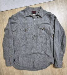 90s A Bathing Ape ハーフジップシャツ Postoveralls - メルカリ