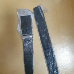 新品 メンズ 自動 バックル ベルト ブラック 4*120