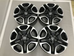 チャウヌ様 4本セット ホイール トヨタ 50系 プリウス ブラック