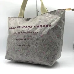 マークバイマークジェイコブ MARC BY MARC JACOBS トートバッグ 花柄 ナイロン グレーのサムネイル