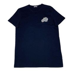 LOEWE アナグラム刺繍 Tシャツ ブルー XL - メルカリ