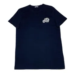 モンクレール　ダブルロゴ　Lネイビー　Tシャツ　国内正規品 5S512