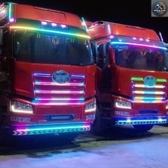 SCANIA スカニア led アンバー バイザーランプ 値下げ交渉致しません