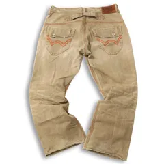 EDWIN エドウィン 411XVS USED加工★ シンチバック ブーツカット デニム パンツ ジーンズ Sz.36 メンズ 大きいサイズ