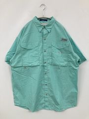 コロンビアPFG バックロゴ ワンポイント刺繍 BDシャツ ライト 