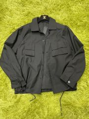 marka ウールソフトサージ ダブルブレスト シャツジャケット - メルカリ