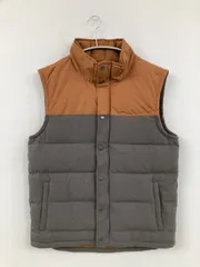patagonia パタゴニア ダウンベスト M グレー ナイロン 無地 ブランドロゴ フードなし