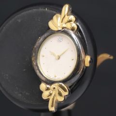 LIMOGES GARAT 腕時計 バングルウォッチ リボン 18K GP - メルカリ