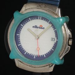 ⭐︎新品電池 稼働⭐︎ellesse レディース 腕時計 クォーツ レッド文字 