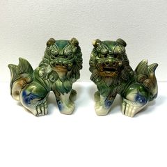 3点セット‼️】沖縄 魔除け 獅子像 シーサー 琉球焼きカラカラ 湯呑み