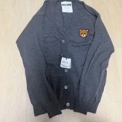モスキーノ Teddy Bear グレー カーディガン 46サイズのサムネイル