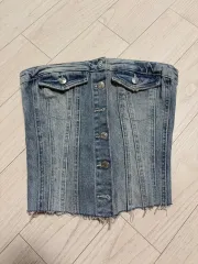 ZARA デニム トップス xs