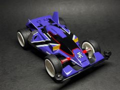 塗装済み完成品 フルカウルミニ四駆 ソニックセイバー アニメ仕様